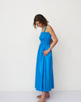 GAIA DRESS BLUE