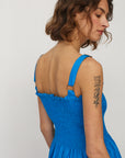 GAIA DRESS BLUE
