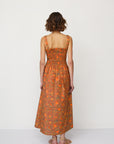 HOLI PRINTED DRESS RED- NETANELLA DREAM FAIR