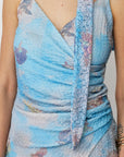 ADAM PRINTED TOP LIGHT BLUE
