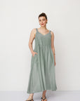 NEMESIS DRESS GRAY