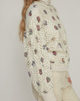 MAGIC LACE SWEATSHIRT CREAM