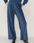 DEAR VELVET PANTS BLUE