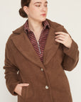 DUBI COAT BROWN