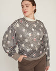 MAGIC LACE SWEATSHIRT TAUPE