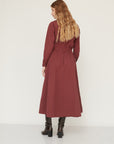 JENNY DRESS BORDEAUX