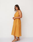 NEMESIS DRESS ORANGE
