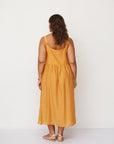 NEMESIS DRESS ORANGE