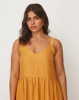 NEMESIS DRESS ORANGE