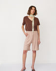 GOOD BERMUDA PANTS BEIGE