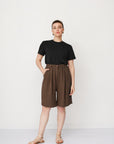 GOOD BERMUDA PANTS TAUPE