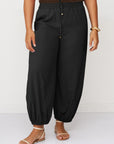 ADAM WOVEN PANTS BLACK