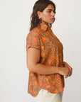 HOLI PTINTED SHIRT RED