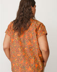 HOLI PTINTED SHIRT RED- NETANELLA DREAM FAIR