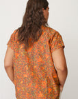 HOLI PTINTED SHIRT RED