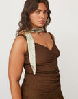 ADAM TOP DARK BROWN