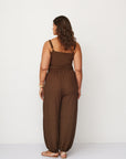 ADAM PANTS DARK BROWN