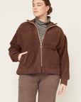 SHUBI JACKET BROWN