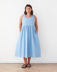ISLA DRESS BLUE