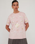 BLURRY T TOP LIGHT PINK