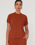 DEEP PLEATED TOP BRICK