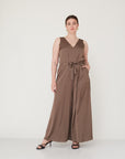 LIGHT JUMPSUIT BROWN