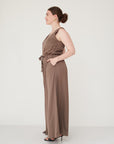 LIGHT JUMPSUIT BROWN