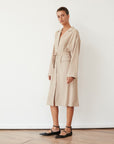 SMEE JACKET DRESS BEIGE