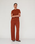 DEEP PLEATED TOP BRICK
