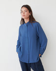 CLAUDINE BLOUSE NAVY