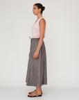 REFLECTION SKIRT GREY