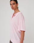 SENSE POLO TOP PINK