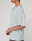 SENSE POLO TOP LIGHT BLUE