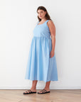 ISLA DRESS BLUE