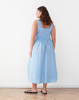 ISLA DRESS BLUE