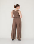 LIGHT JUMPSUIT BROWN