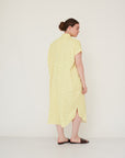 SURREAL SQ DRESS YELLOW