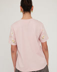 BLURRY T TOP LIGHT PINK