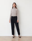 PAST STRIPE TOP PINK