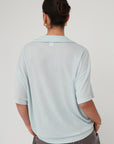 SENSE POLO TOP LIGHT BLUE