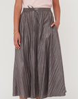 REFLECTION SKIRT GREY