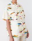 FEATHERS SHIRT VANILLA