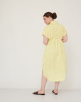 SURREAL SQ DRESS YELLOW