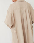SMEE JACKET DRESS BEIGE