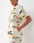 FEATHERS SHIRT VANILLA