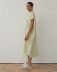 SAFARI DRESS LIME