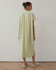 SAFARI DRESS LIME