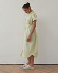 SAFARI DRESS LIME