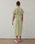 SAFARI DRESS LIME