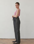 PARK TROUSERS BLACK DENIM